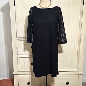 SOHO Black Lace Dress